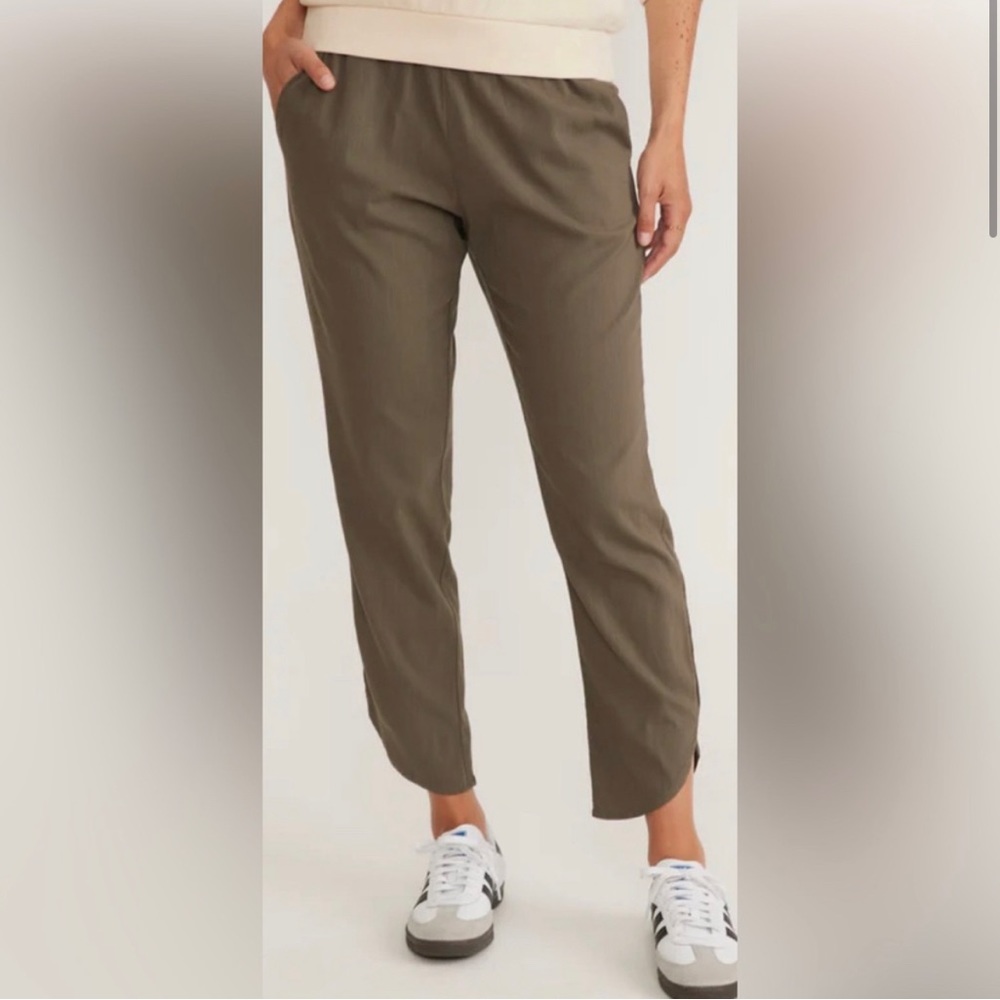Marine Layer Alison pant size L dusty olive